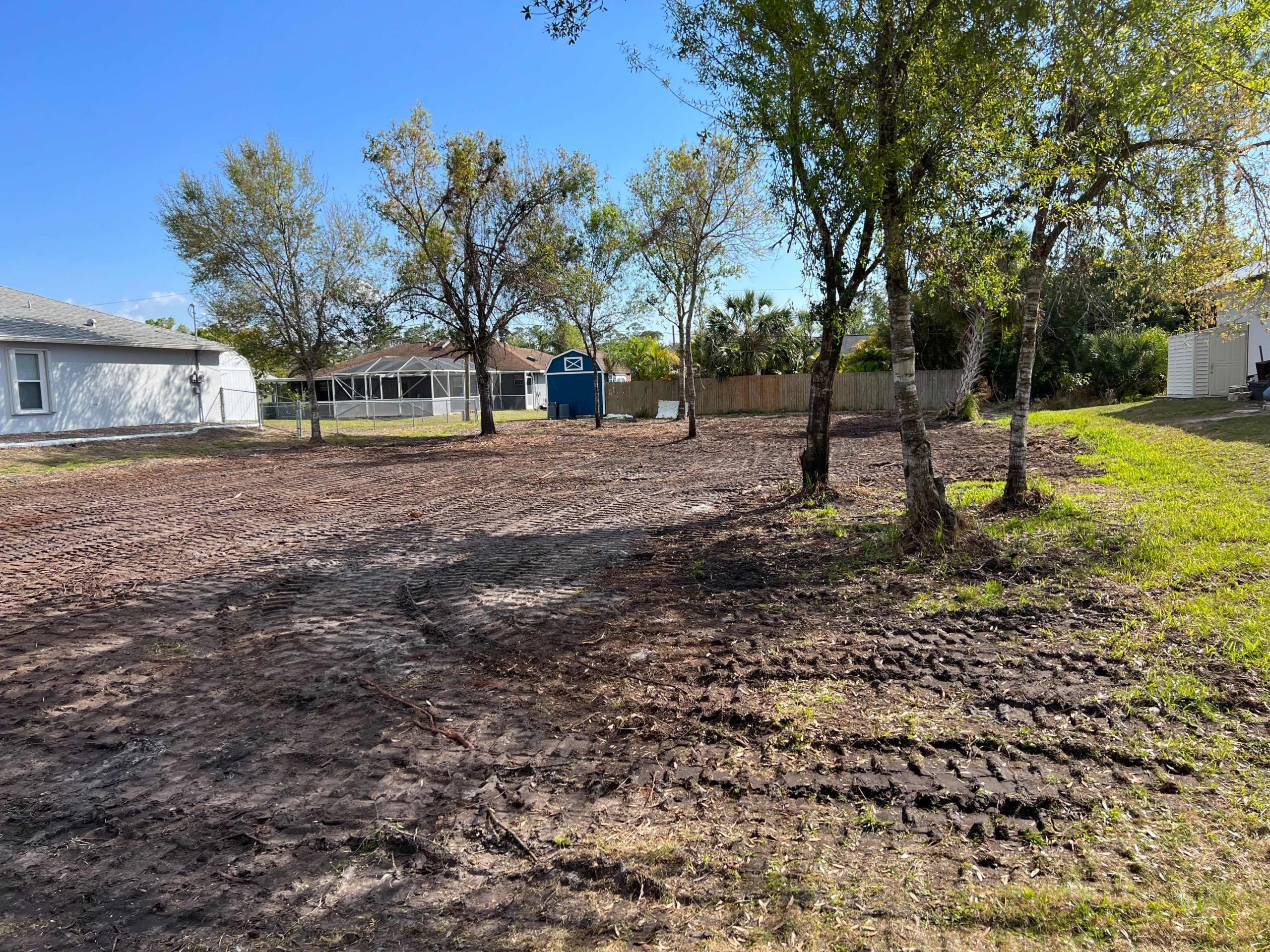 Port Charlotte Florida Land Clearing After